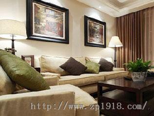 大势所趋 超流行美式细节客厅散发出家庭温馨